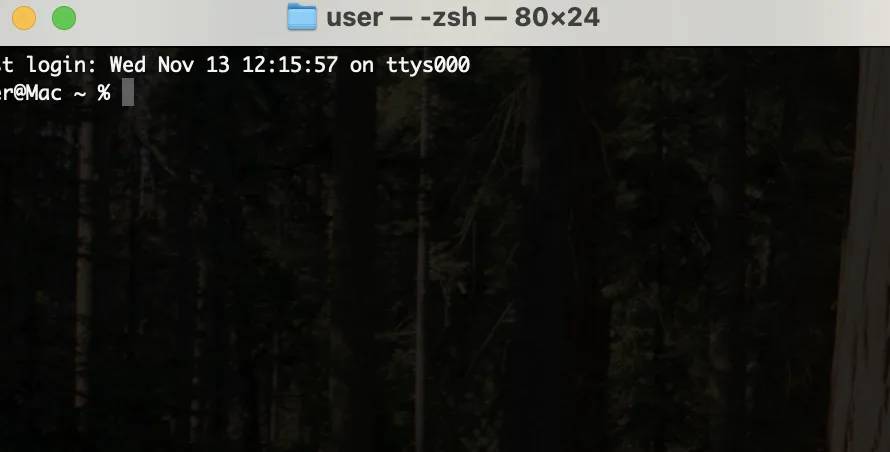 MacOS Terminal